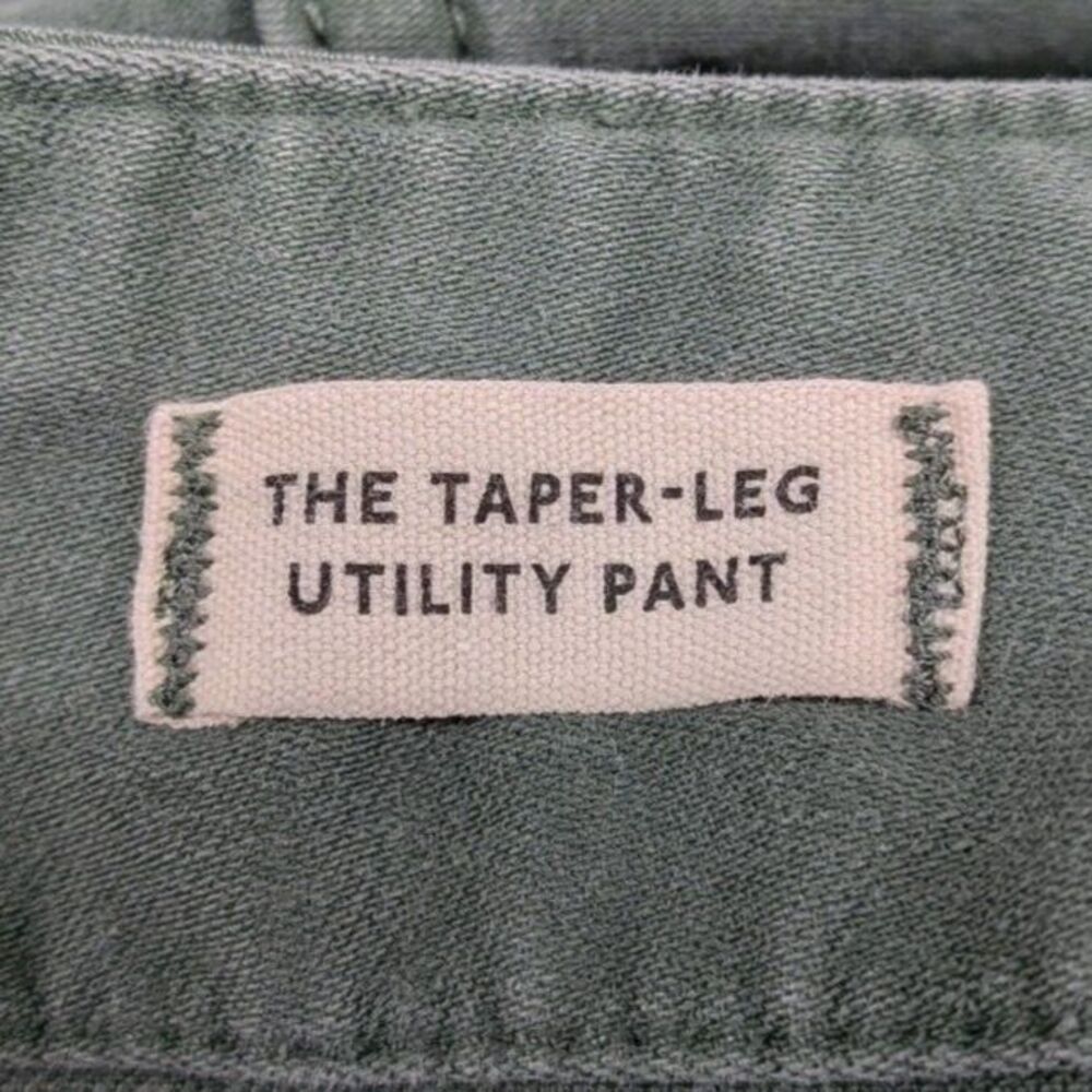 Madewell Olive Green The Taper-leg Utility Pant | SZ 8 - Picture 9 of 9